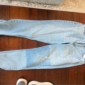 Abercrombie & Fitch Relaxed Blue Jeans High-Waisted